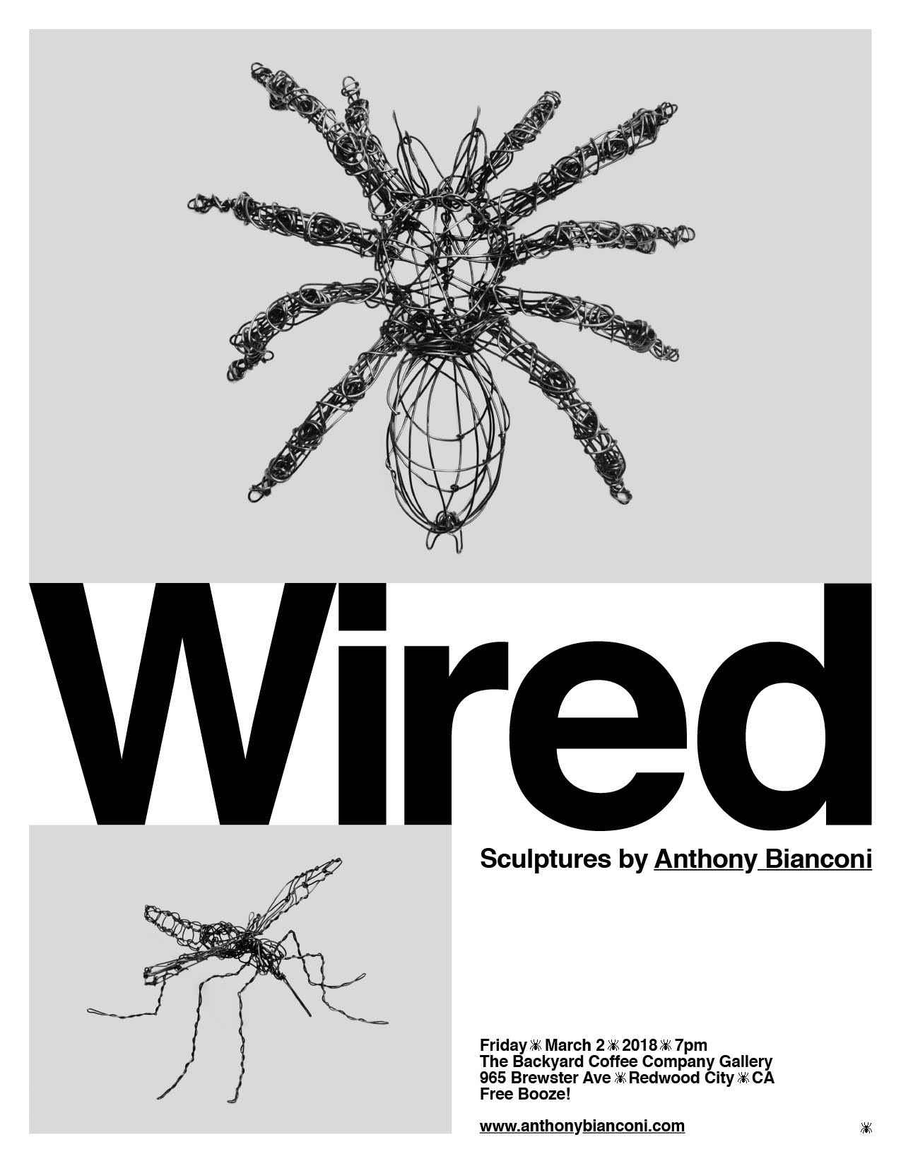 Wired Poster Sculptures By Anthony Bianconi