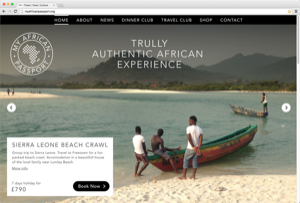 My African Passport Website