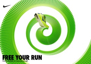 Nike Free Your Run Advertising