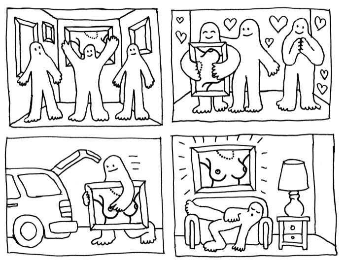 Art Visit Story April