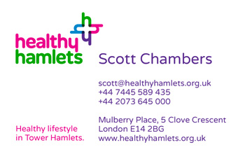 Healthy Hamlets 03 Business Card
