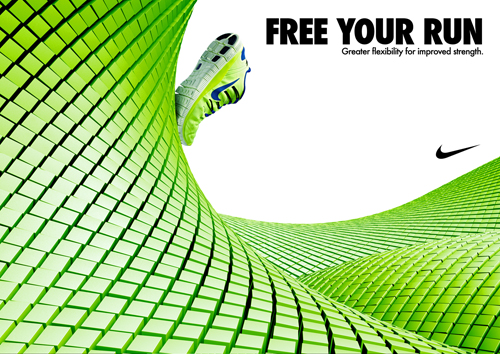 Nike 01 Free Your Run Advertising