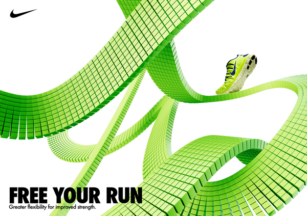 Nike 04 Free Your Run Advertising