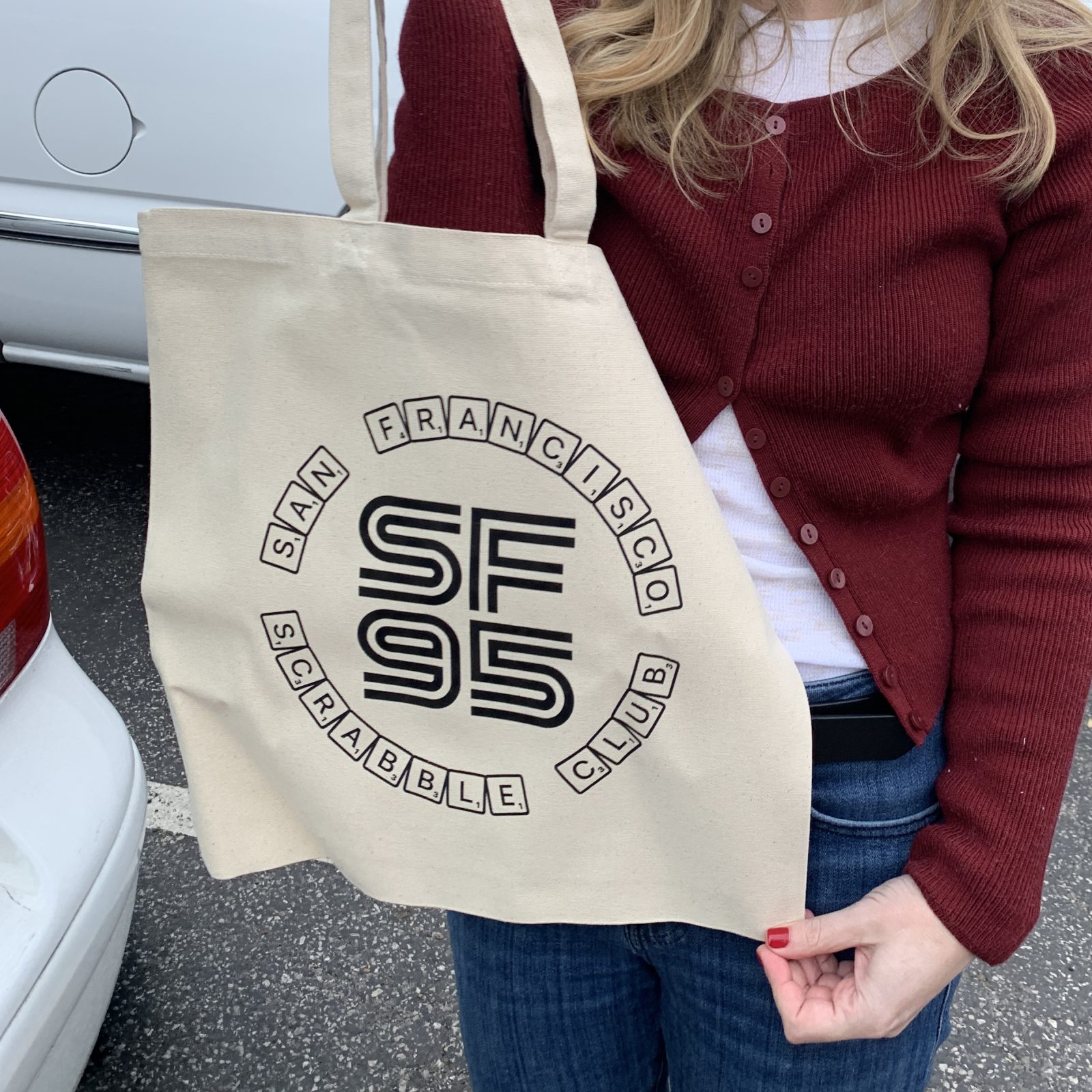 Sanfranciscoscrabbleclub95 Totebag