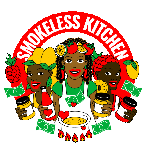 Smokeless Kitchen Logo Animation